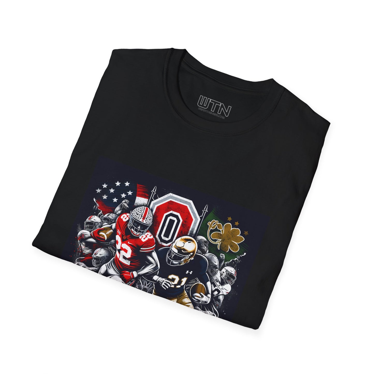 Ohio State vs Notre Dame Inspired Mens Graphic Tee | Womens Graphic Tee | Awesome T Shirts