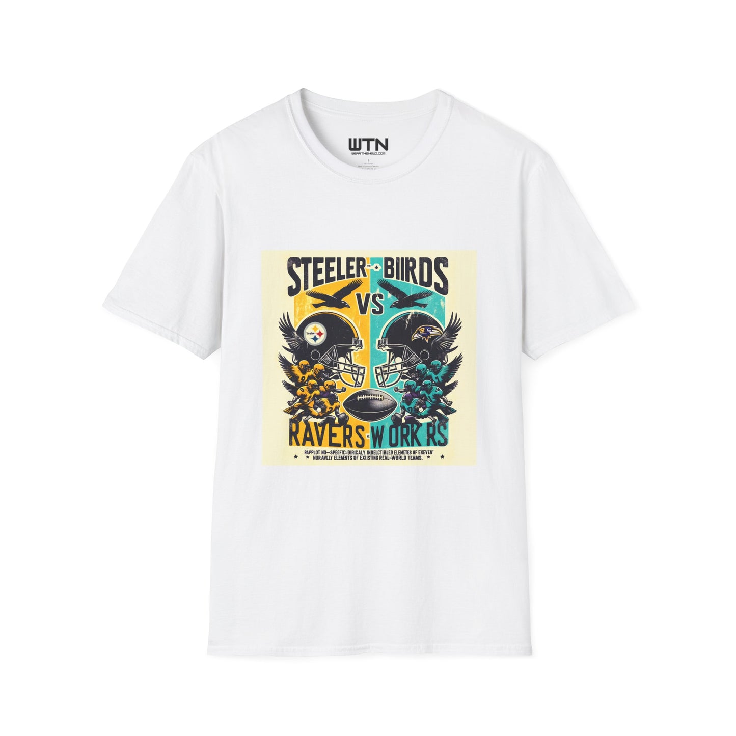 Steelers vs Ravens Inspired Mens Graphic Tee | Womens Graphic Tee | Awesome T Shirts