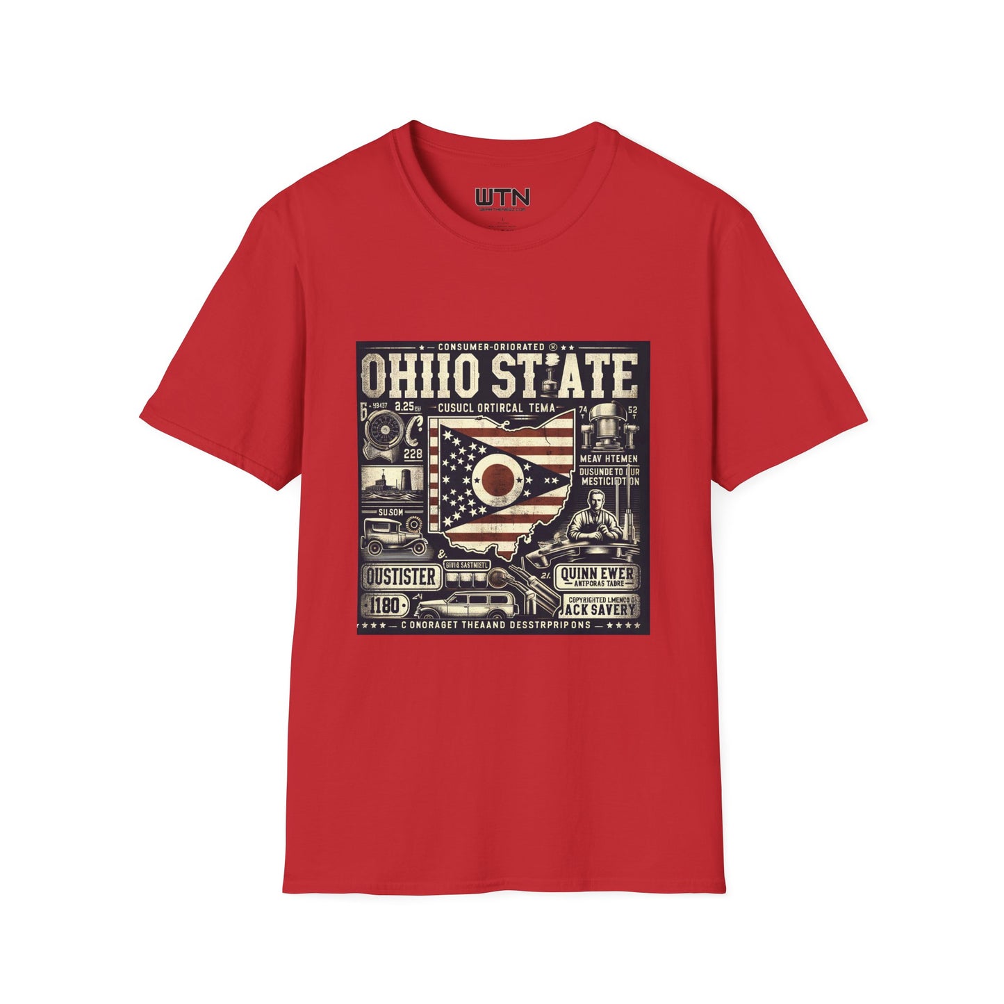 Ohio State Inspired Mens Graphic Tee | Womens Graphic Tee | Awesome T Shirts