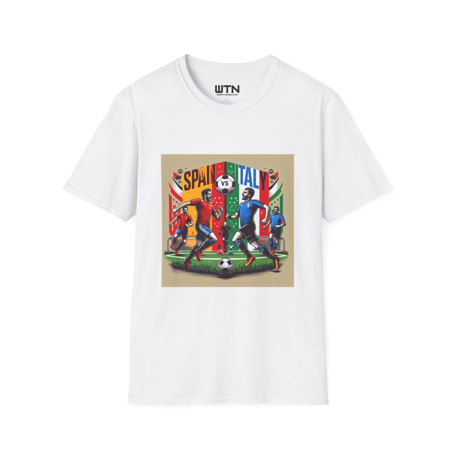 Italy vs Spain Inspired Mens Graphic Tee | Womens Graphic Tee | Awesome T Shirts