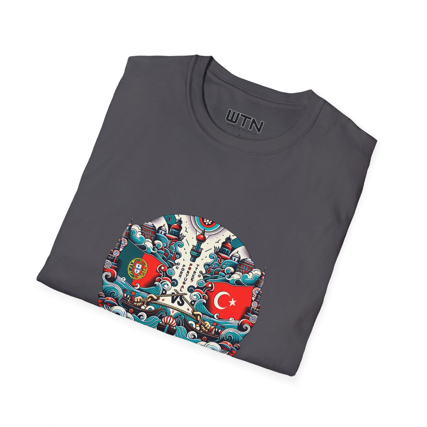 Portugal vs Turkey Inspired Mens Graphic Tee | Womens Graphic Tee | Awesome T Shirts
