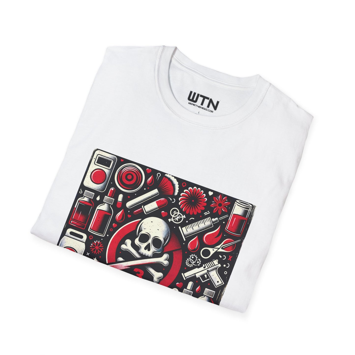 Red Dye 3 Inspired Mens Graphic Tee | Womens Graphic Tee | Awesome T Shirts