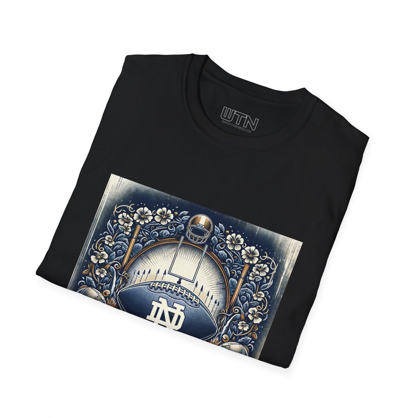 Notre Dame Football Inspired Mens Graphic Tee | Womens Graphic Tee | Awesome T Shirts
