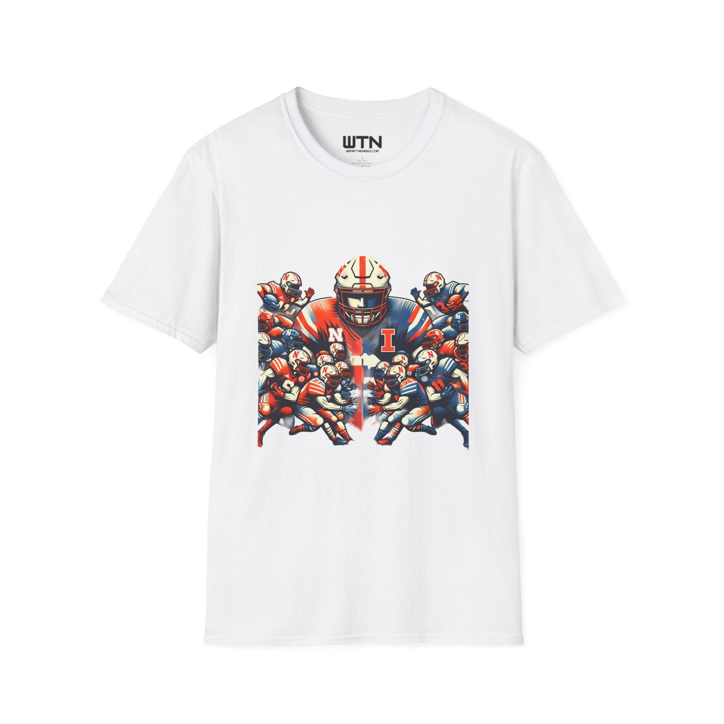 Nebraska football Inspired Mens Graphic Tee | Womens Graphic Tee | Awesome T Shirts
