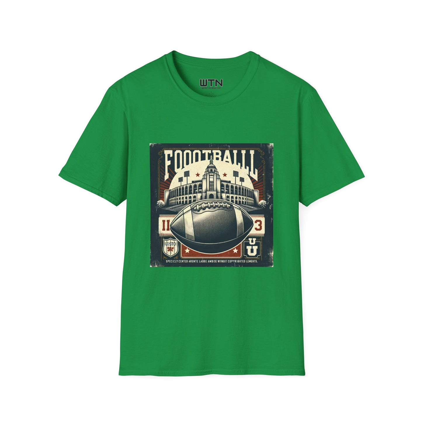 Notre Dame Football Inspired Mens Graphic Tee | Womens Graphic Tee | Awesome T Shirts
