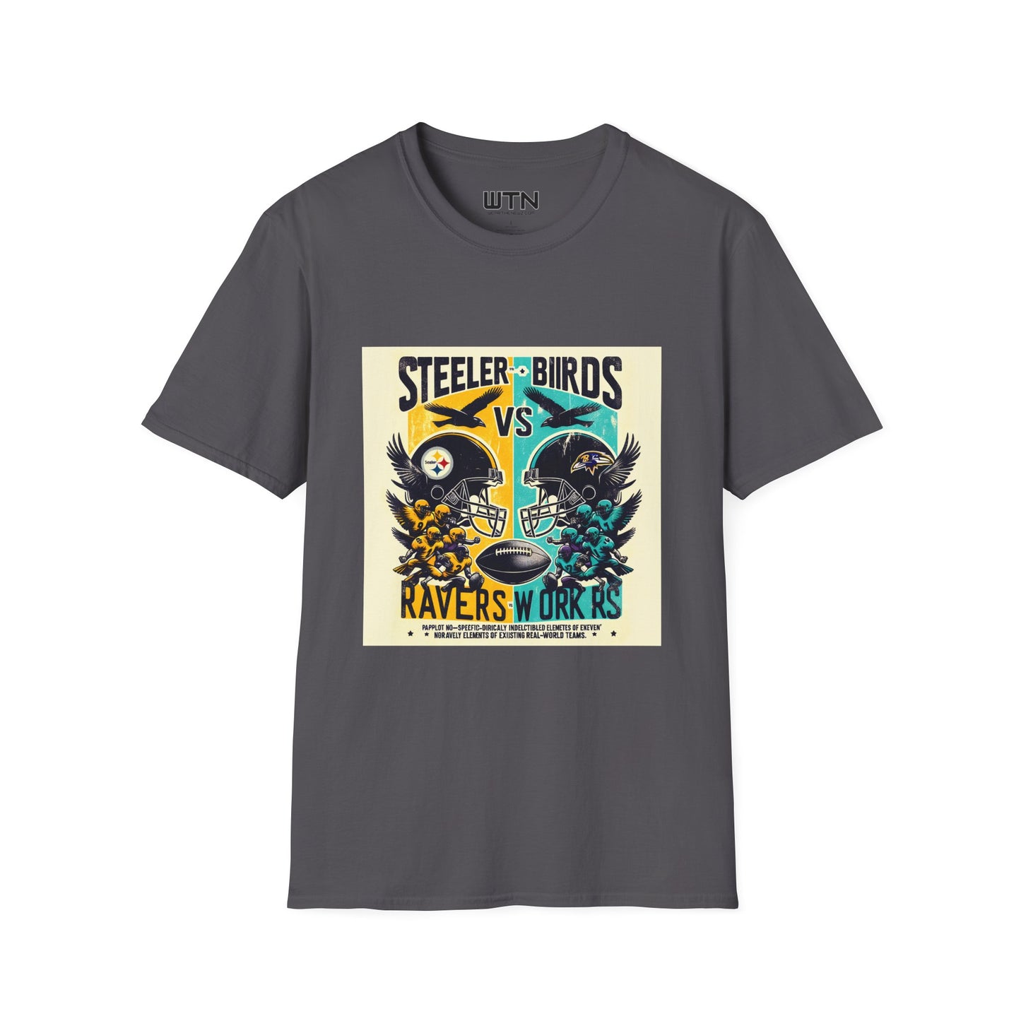 Steelers vs Ravens Inspired Mens Graphic Tee | Womens Graphic Tee | Awesome T Shirts