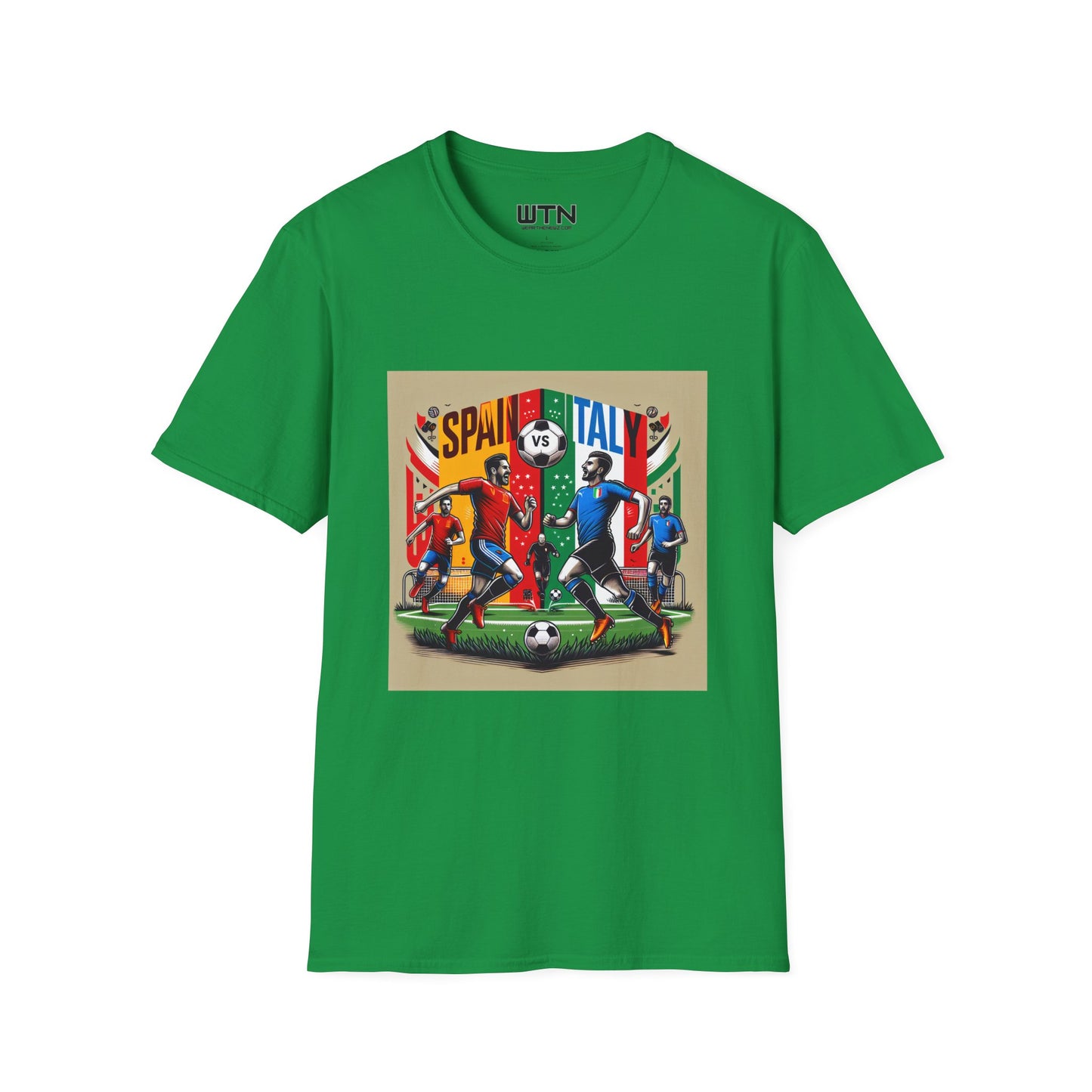 Italy vs Spain Inspired Mens Graphic Tee | Womens Graphic Tee | Awesome T Shirts