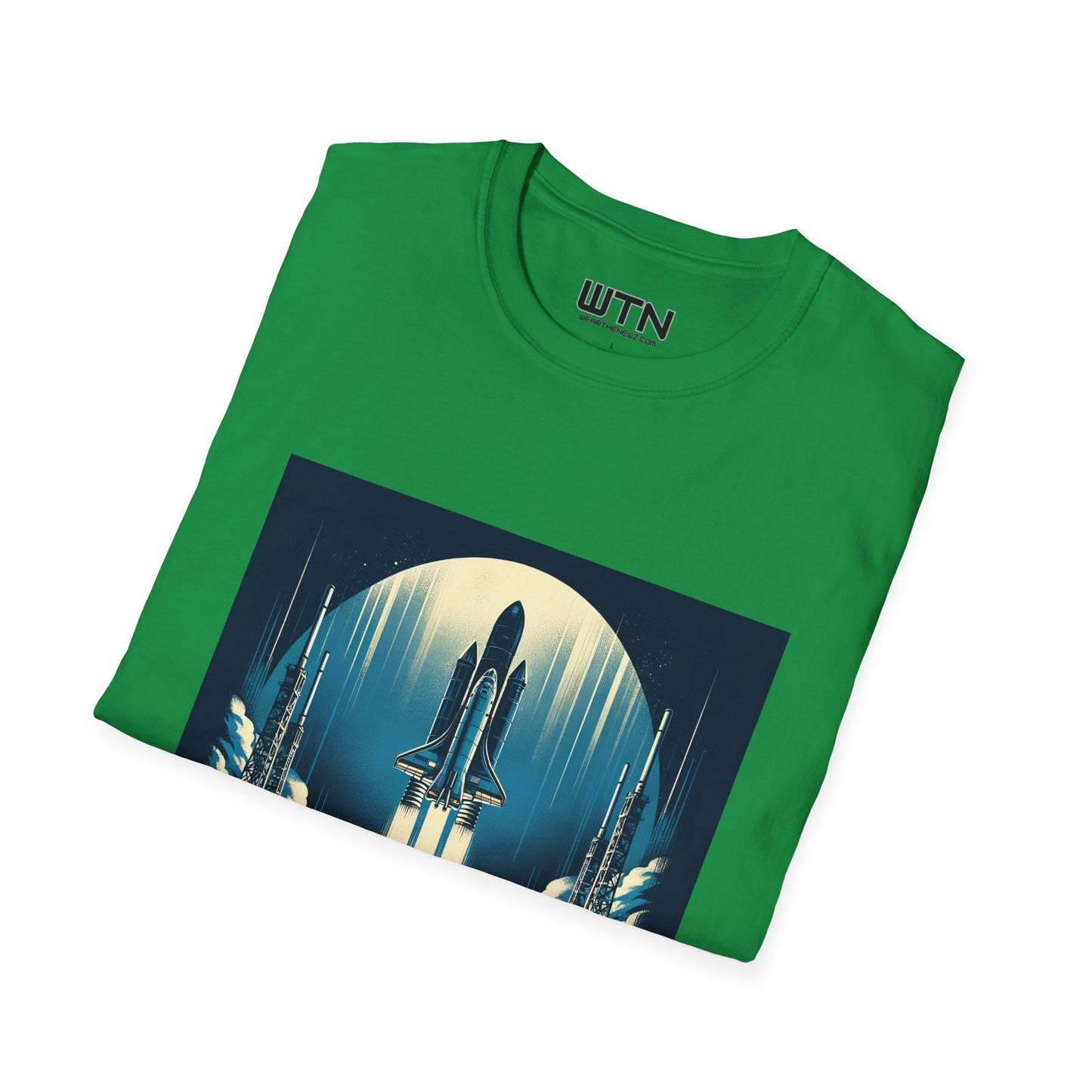 New Glenn launch Inspired Mens Graphic Tee | Womens Graphic Tee | Awesome T Shirts