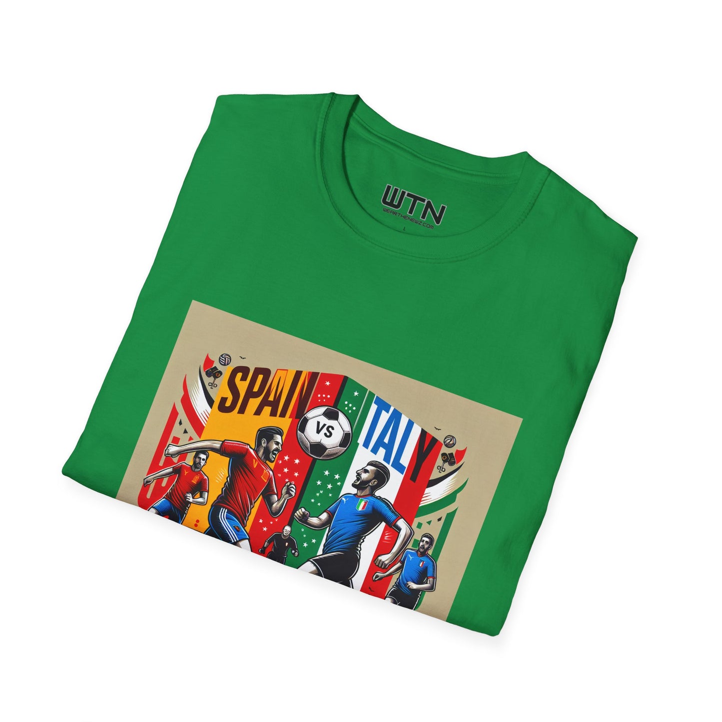 Italy vs Spain Inspired Mens Graphic Tee | Womens Graphic Tee | Awesome T Shirts