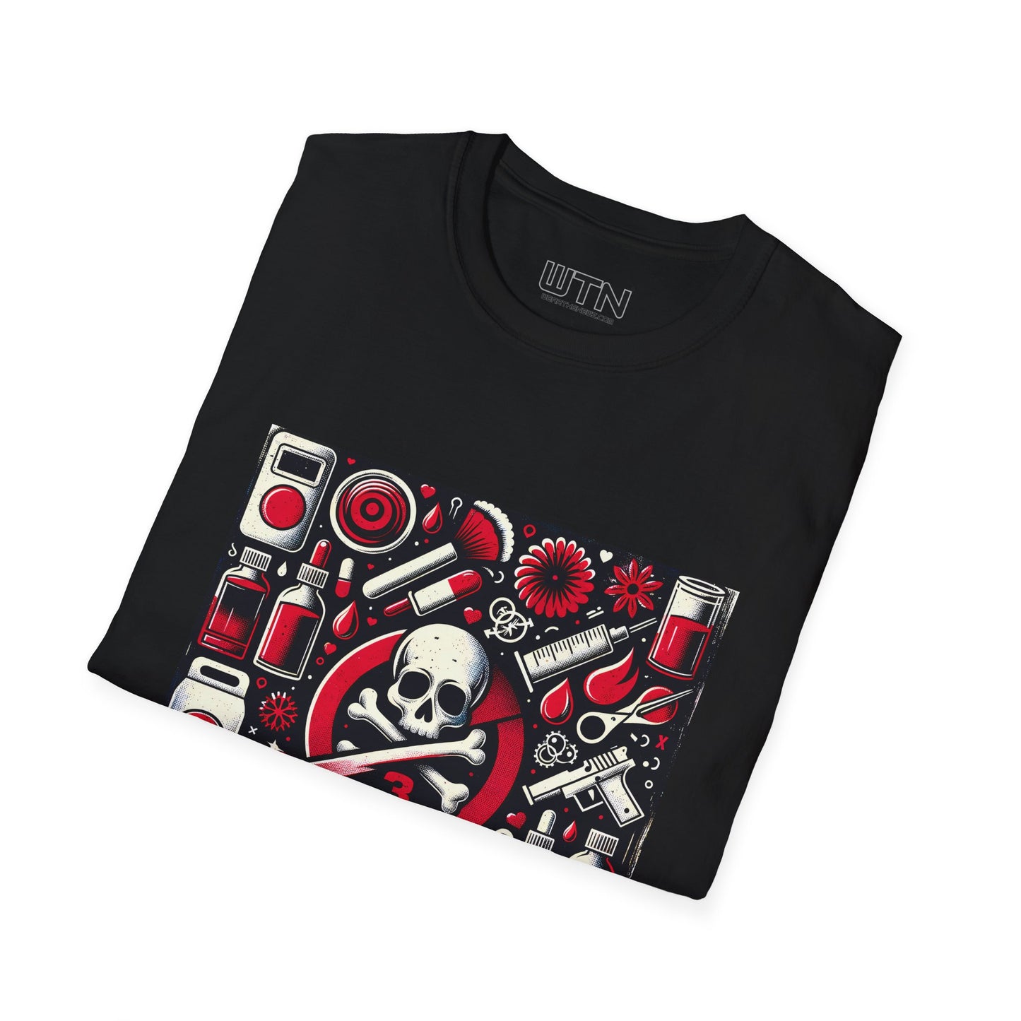 Red Dye 3 Inspired Mens Graphic Tee | Womens Graphic Tee | Awesome T Shirts