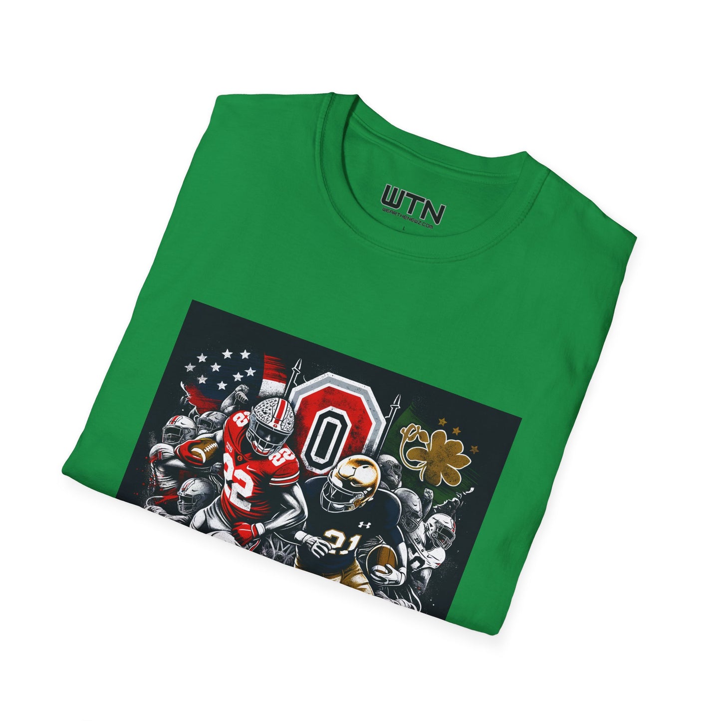 Ohio State vs Notre Dame Inspired Mens Graphic Tee | Womens Graphic Tee | Awesome T Shirts