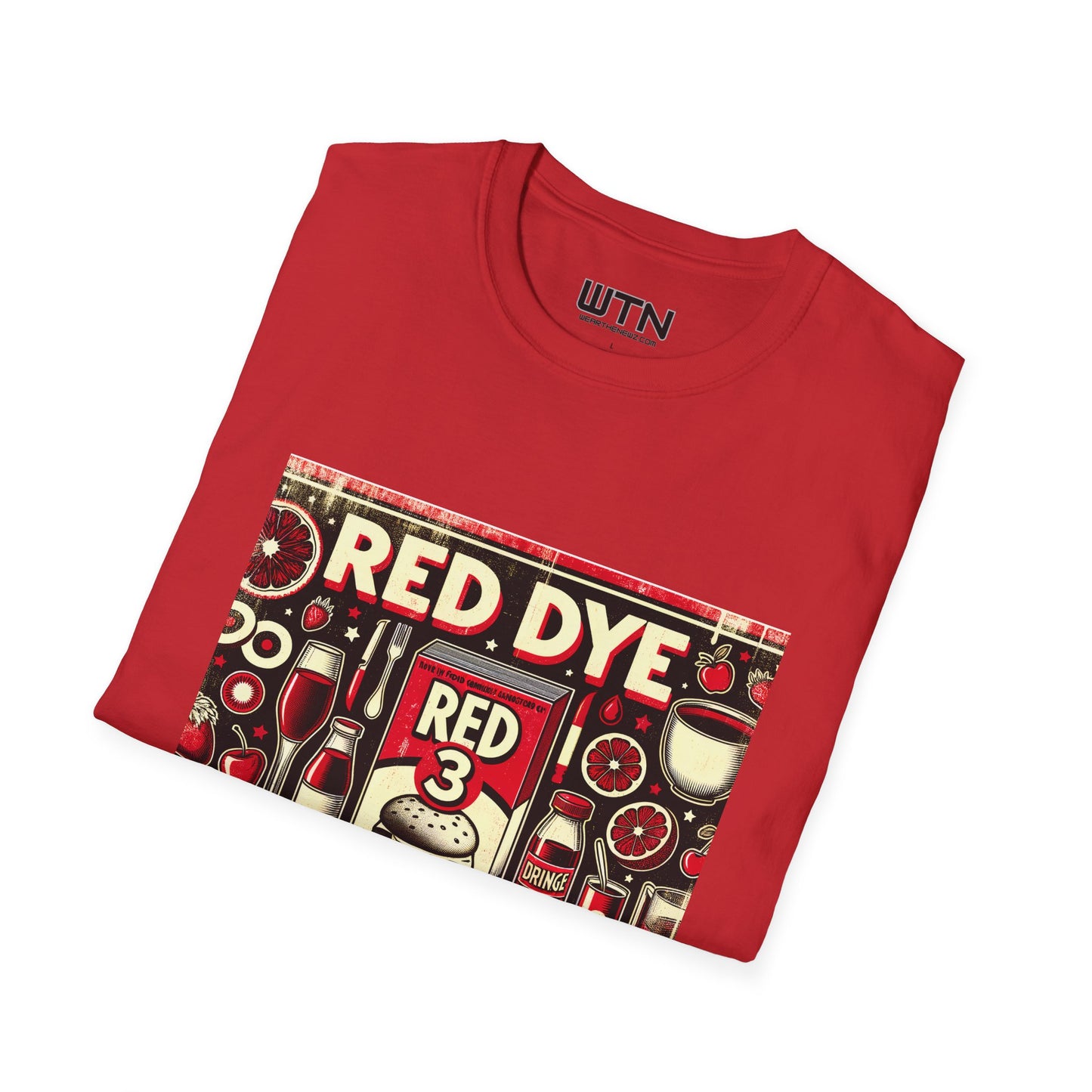 Red dye 3 Inspired Mens Graphic Tee | Womens Graphic Tee | Awesome T Shirts