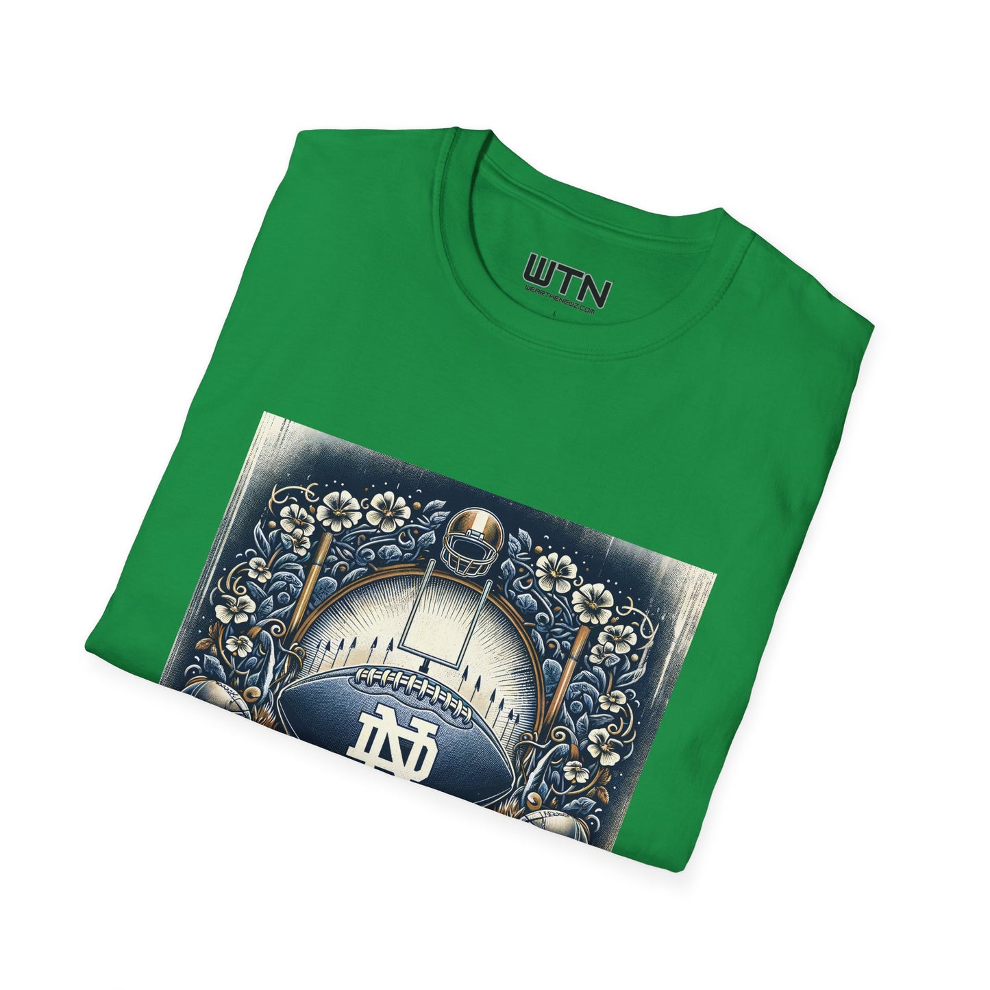 Notre Dame Football Inspired Mens Graphic Tee | Womens Graphic Tee | Awesome T Shirts