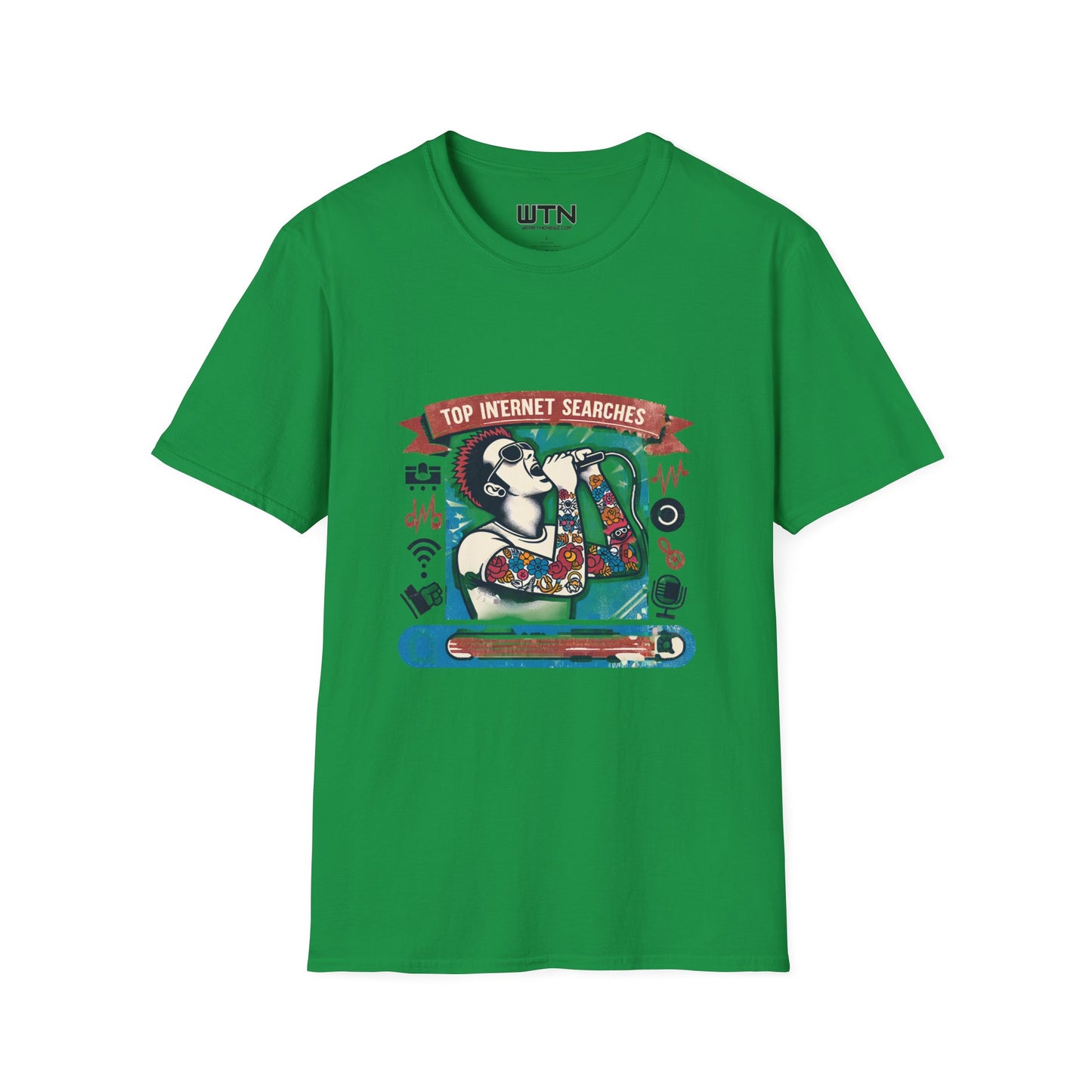Vibrant Grunge Inspired Mens Graphic Tee | Womens Graphic Tee | Awesome T Shirts