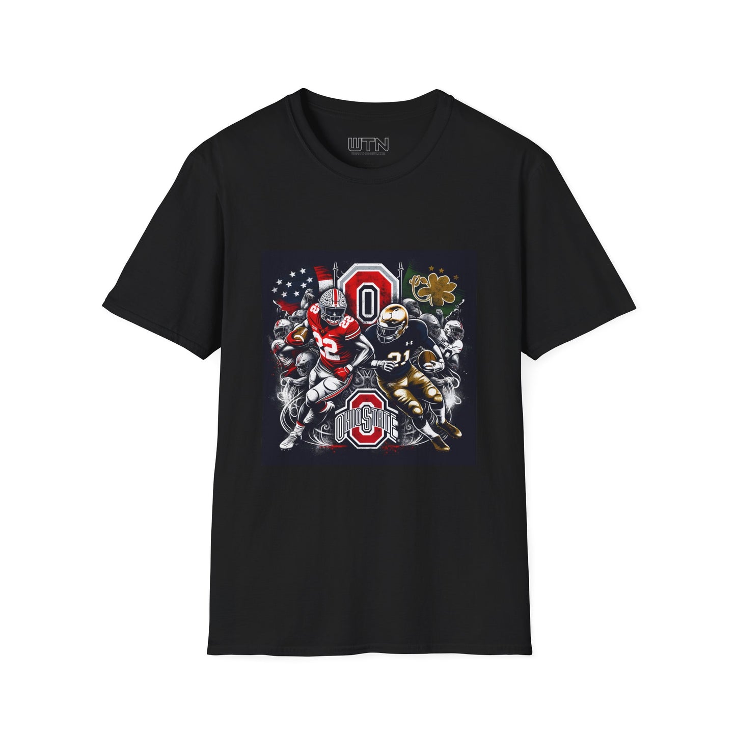 Ohio State vs Notre Dame Inspired Mens Graphic Tee | Womens Graphic Tee | Awesome T Shirts