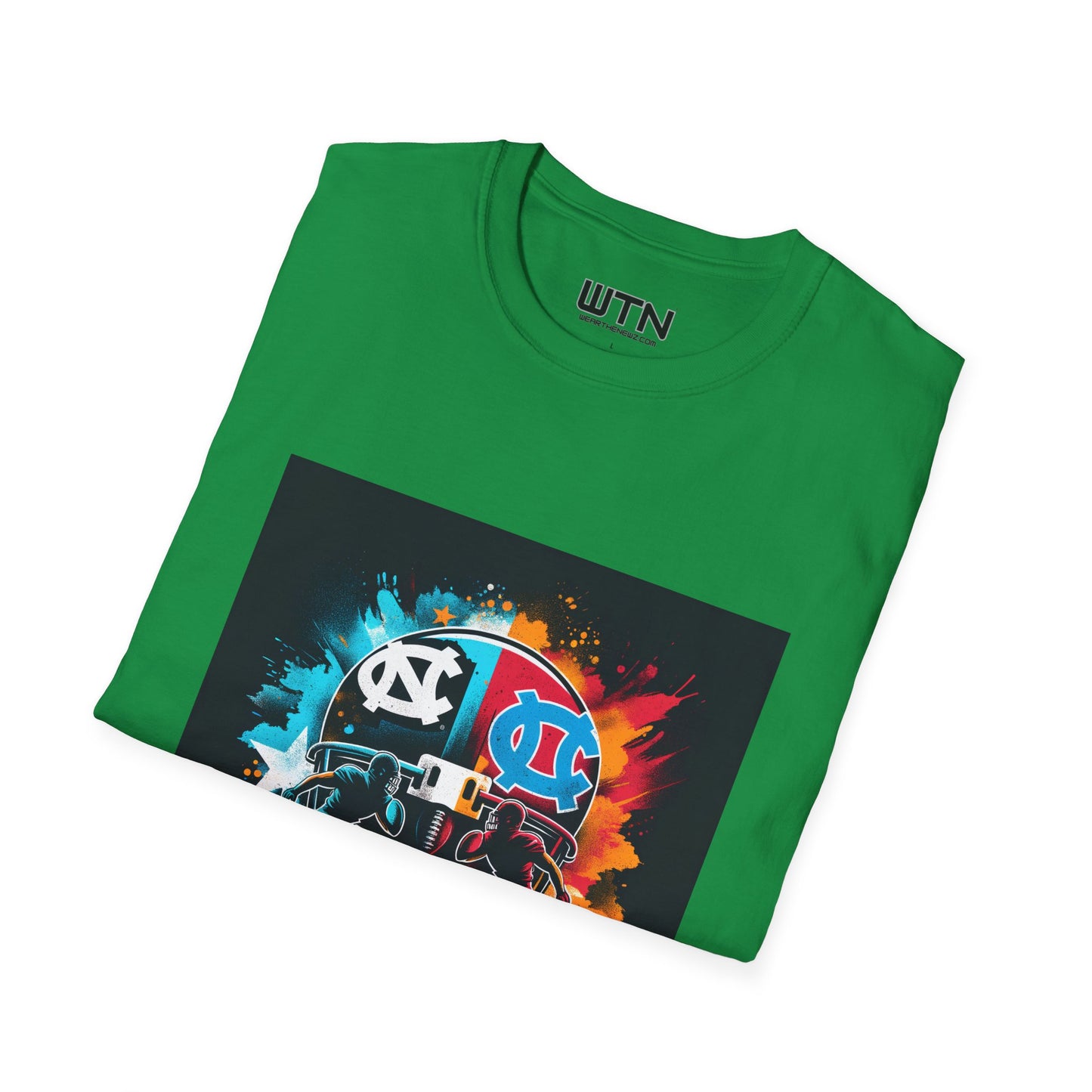 UNC football Inspired Mens Graphic Tee | Womens Graphic Tee | Awesome T Shirts