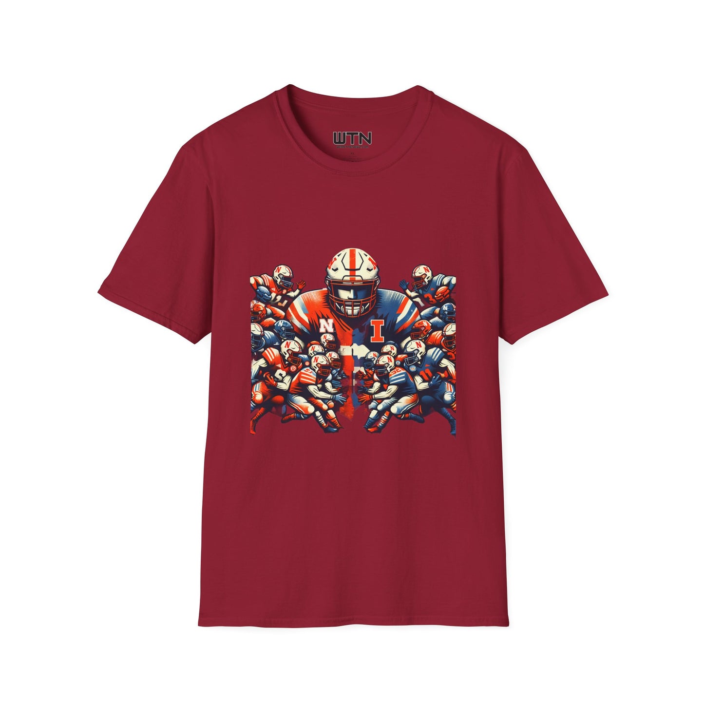 Nebraska football Inspired Mens Graphic Tee | Womens Graphic Tee | Awesome T Shirts