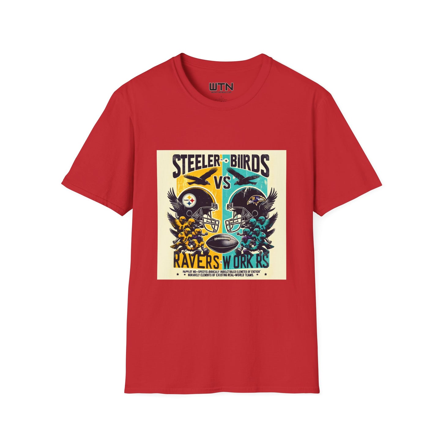 Steelers vs Ravens Inspired Mens Graphic Tee | Womens Graphic Tee | Awesome T Shirts