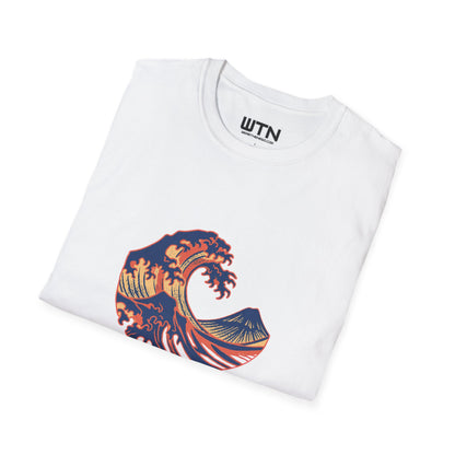Ride the Vinyl Wave Art Tee