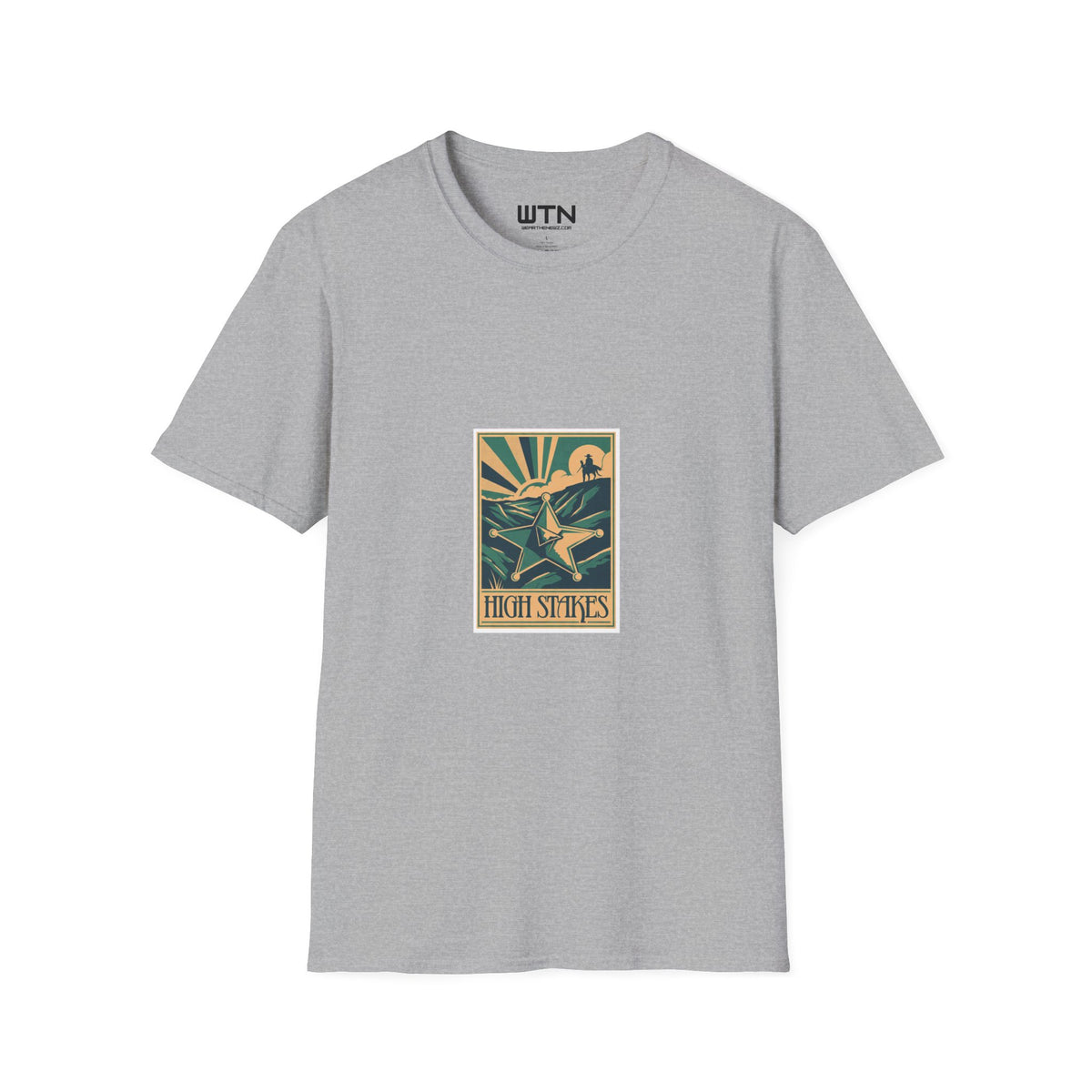 High Stakes Western Star Art Tee