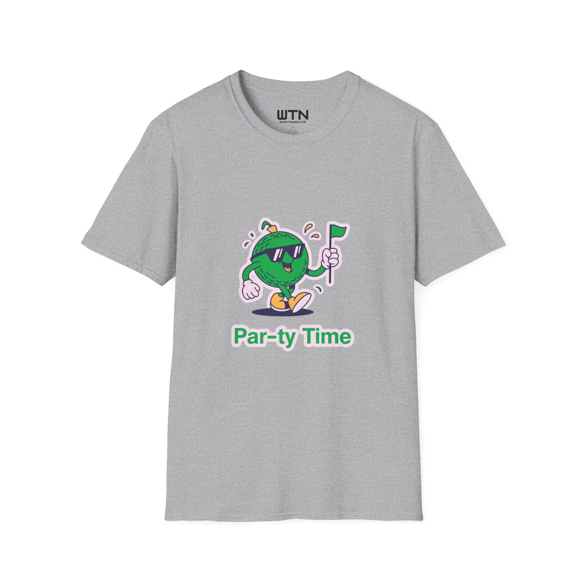 Par-Ty Golf Ball Mascot Graphic Tee