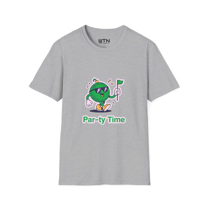 Par-Ty Golf Ball Mascot Graphic Tee