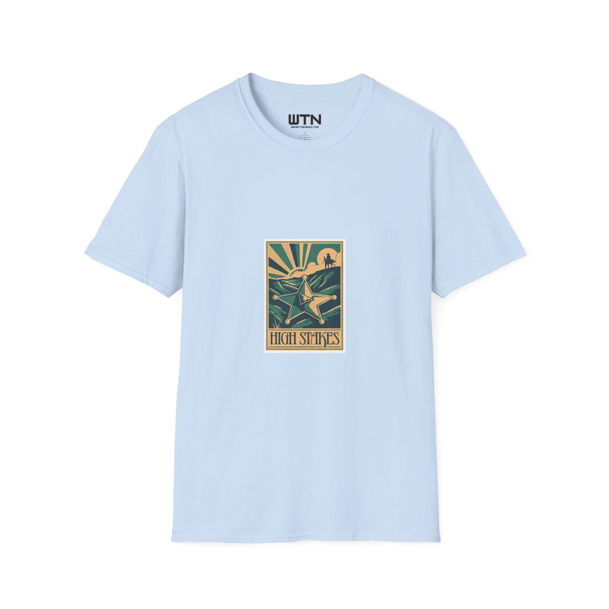 High Stakes Western Star Art Tee