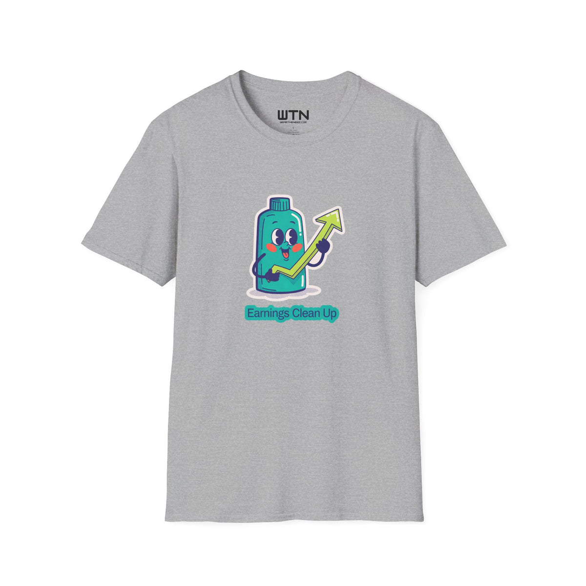 Earnings Clean Up Market Meme Graphic Tee