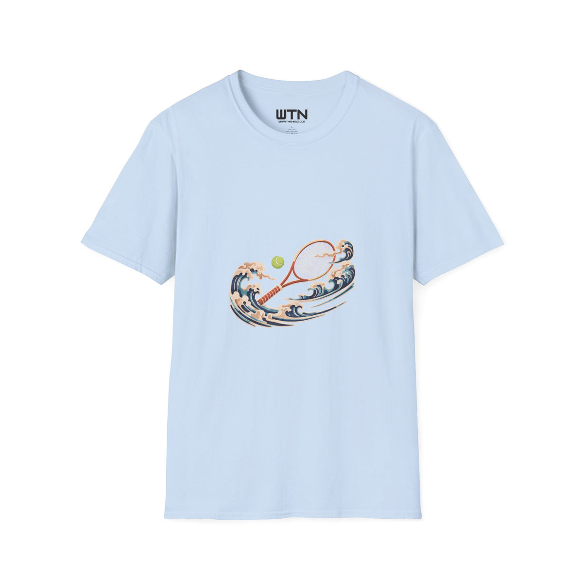 Courtly Motion Ukiyo-e Tennis Art Tee