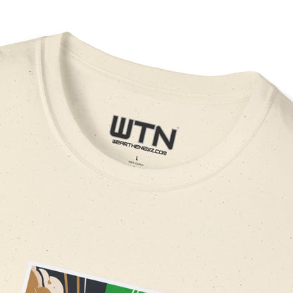 High-Fashion Soccer Poster Art Tee