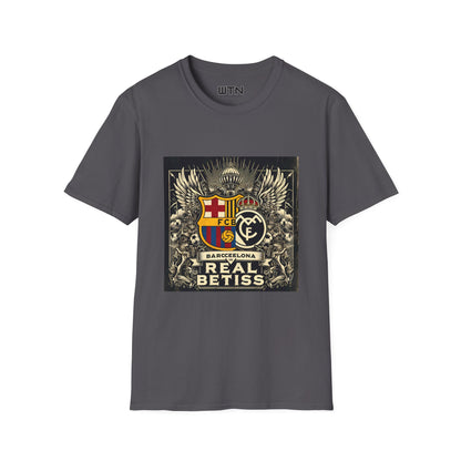 Barcelona vs Real Betis Inspired Mens Graphic Tee | Womens Graphic Tee | Awesome T Shirts