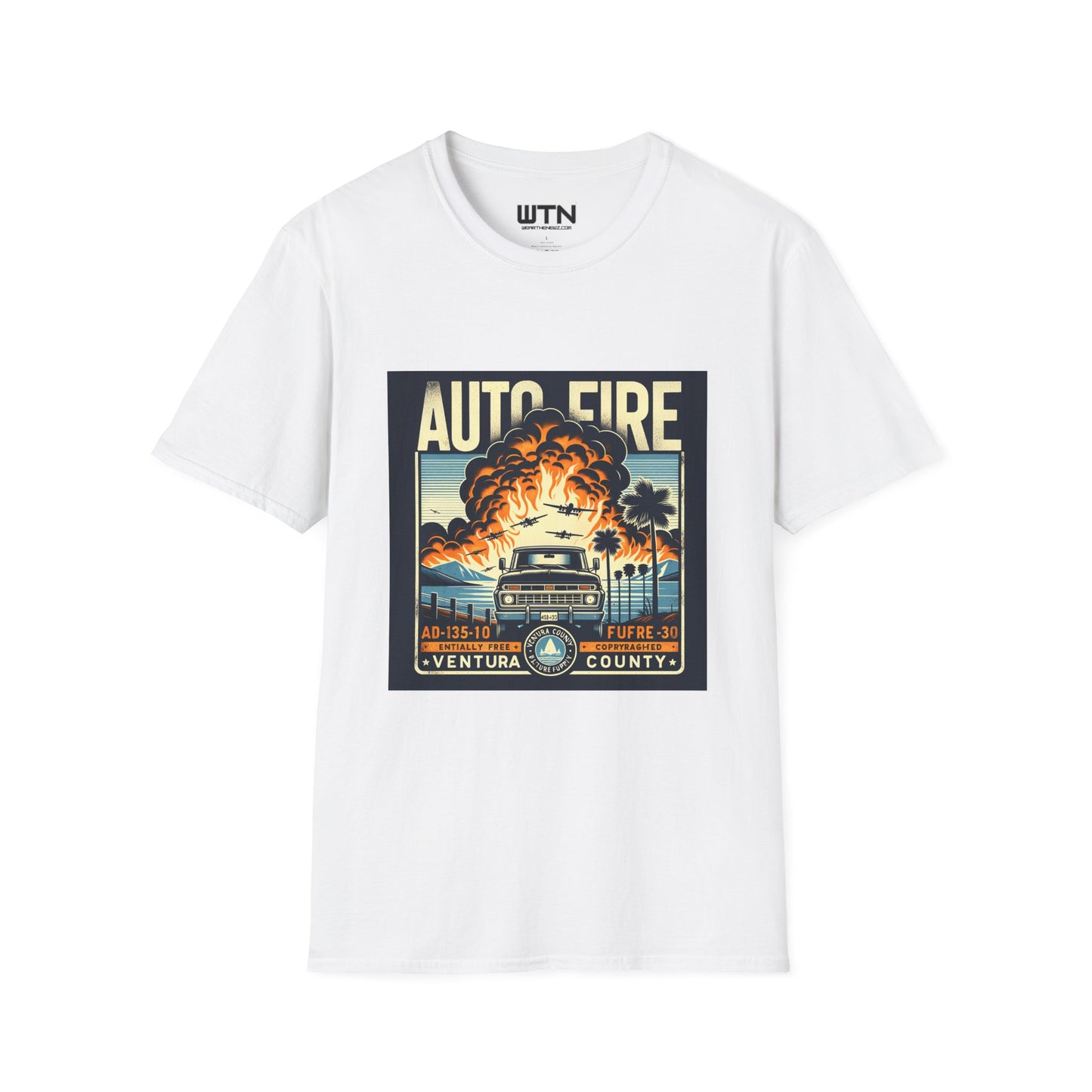 Auto Fire Inspired Mens Graphic Tee | Womens Graphic Tee | Awesome T Shirts