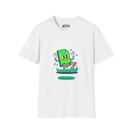 Hold, Please! SD Card Rollercoaster Graphic Tee