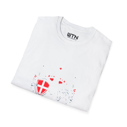 Denmark Vs England  Inspired Mens Graphic Tee | Womens Graphic Tee | Awesome T Shirts