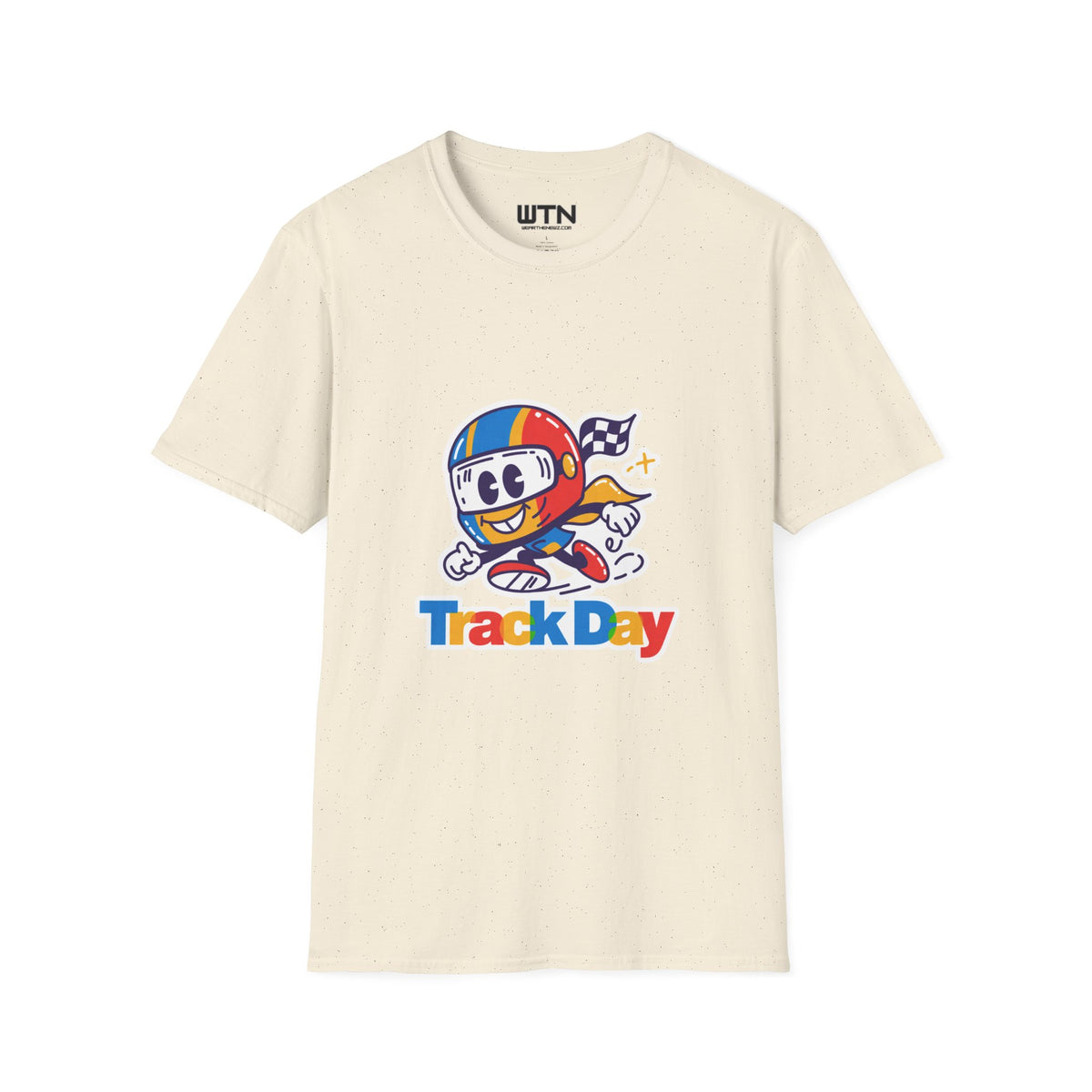 Zoom Rush Track Day Sticker Graphic Tee