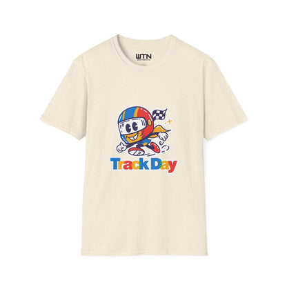 Zoom Rush Track Day Sticker Graphic Tee