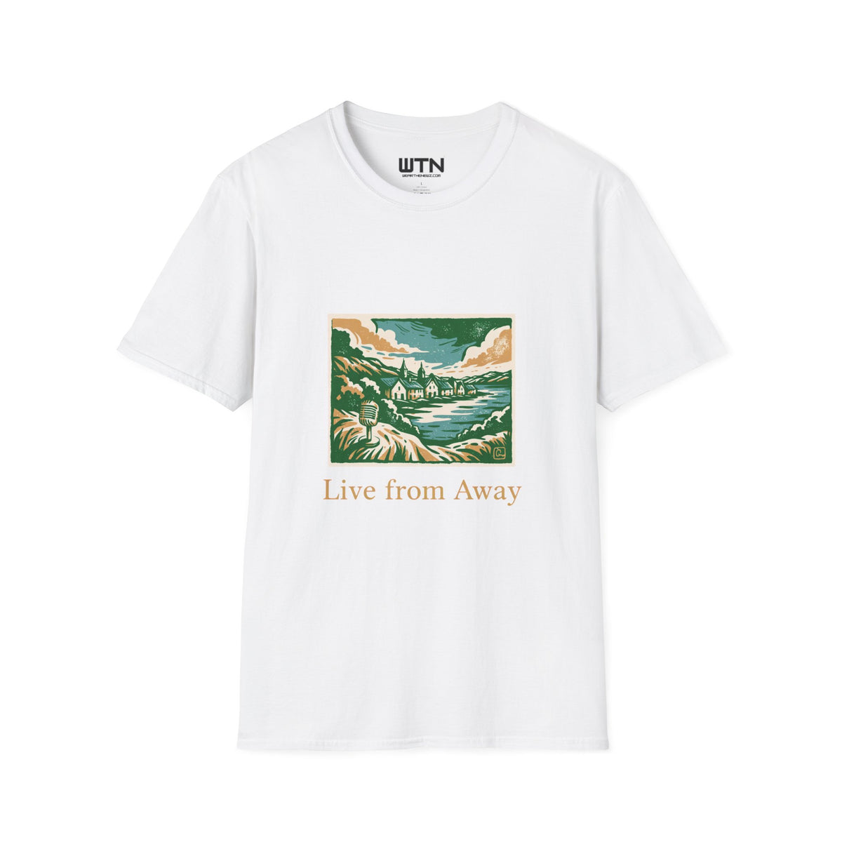 Live From Away: Irish Coastal Broadcast Art Tee