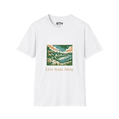 Live From Away: Irish Coastal Broadcast Art Tee