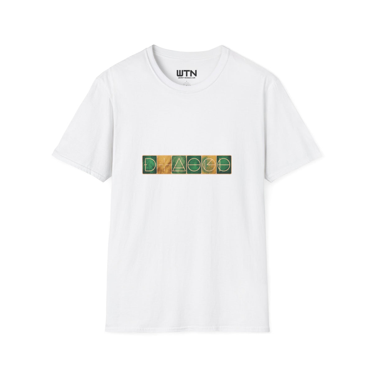 Minimal Crossword Grid Daily Puzzle Art Tee