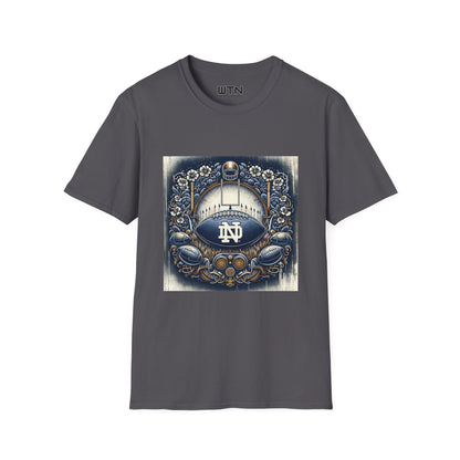 Notre Dame Football Inspired Mens Graphic Tee | Womens Graphic Tee | Awesome T Shirts