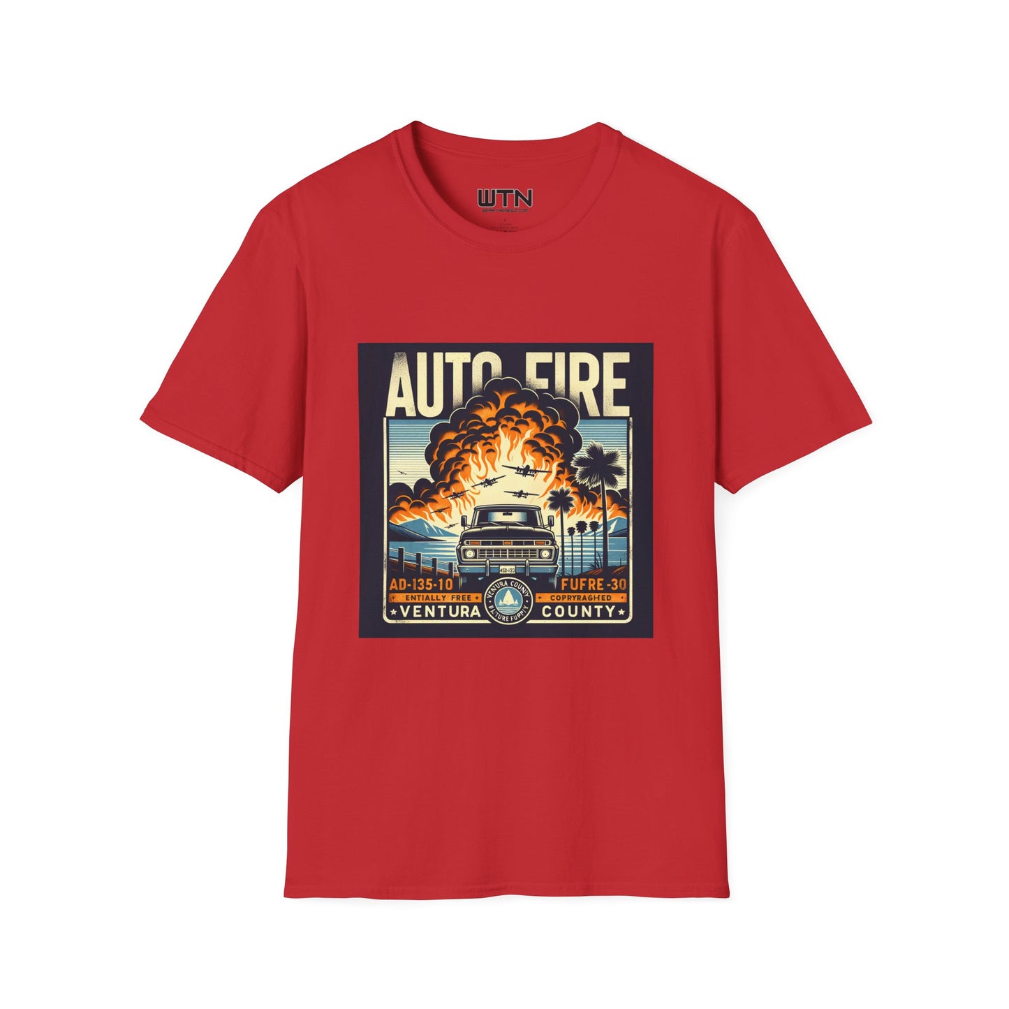 Auto Fire Inspired Mens Graphic Tee | Womens Graphic Tee | Awesome T Shirts