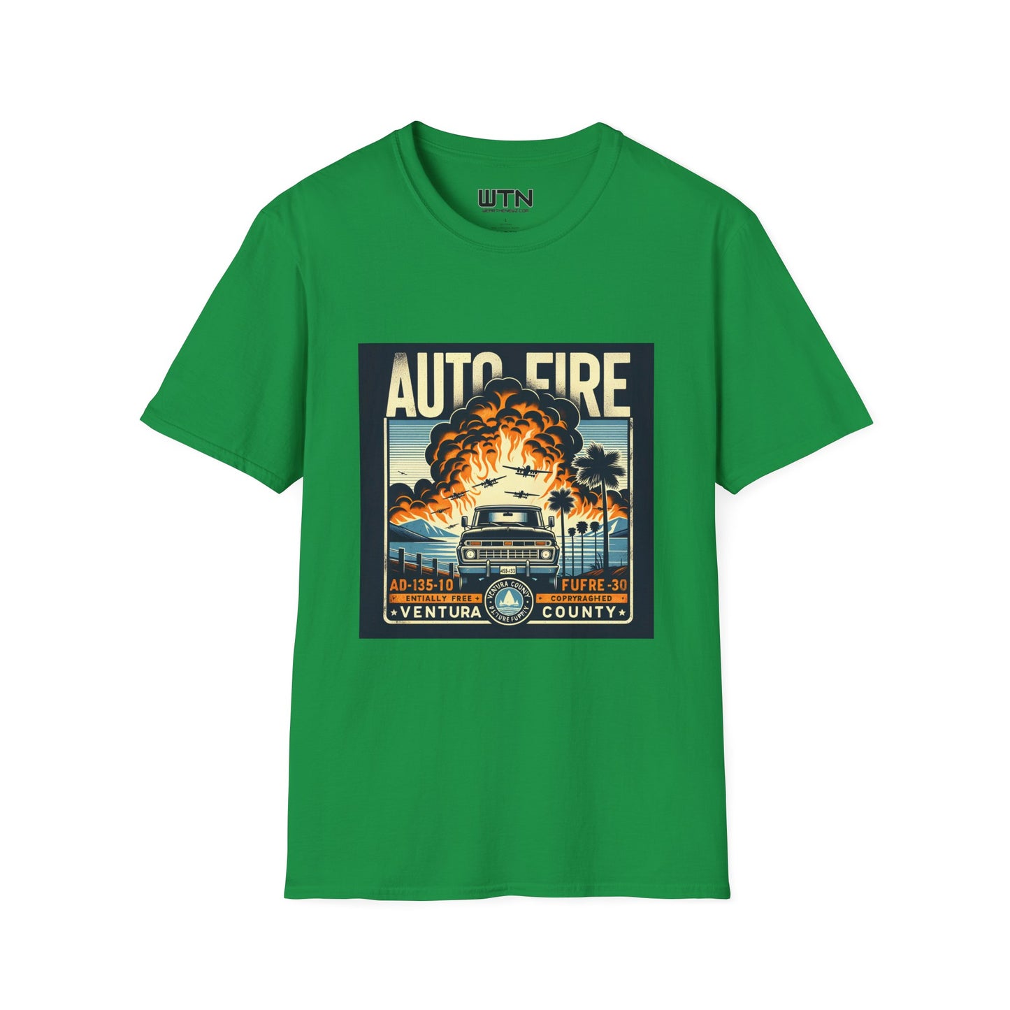 Auto Fire Inspired Mens Graphic Tee | Womens Graphic Tee | Awesome T Shirts