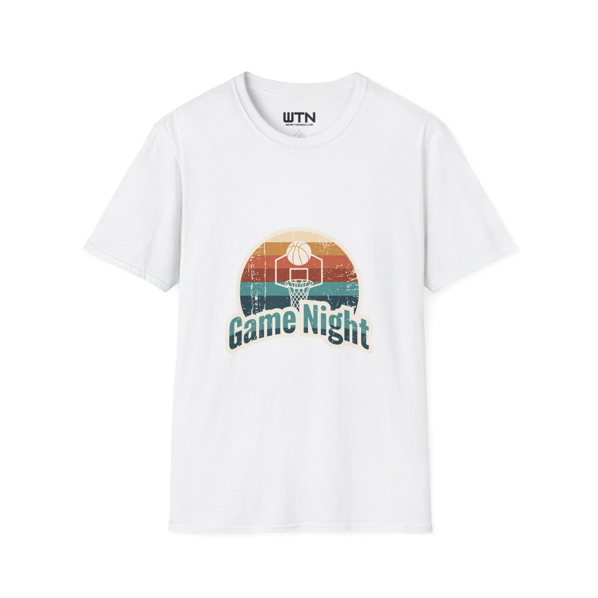 Retro Game Night Badge Graphic Tee
