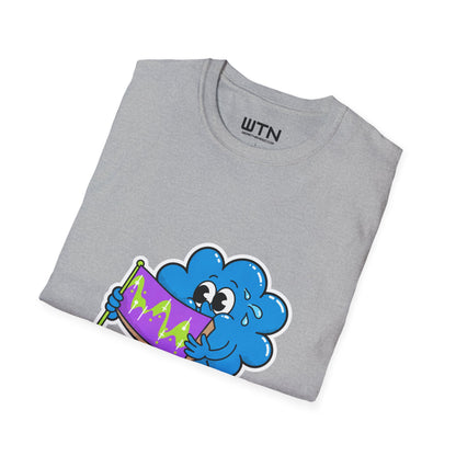 Buy the Dip Cloud - Cute AI Market Mascot Graphic Tee