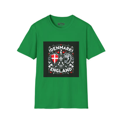 Denmark Vs England  Inspired Mens Graphic Tee | Womens Graphic Tee | Awesome T Shirts