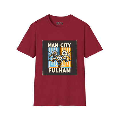 Man City vs Fulham Inspired Mens Graphic Tee | Womens Graphic Tee | Awesome T Shirts