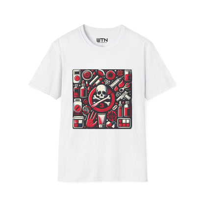 Red Dye 3 Inspired Mens Graphic Tee | Womens Graphic Tee | Awesome T Shirts