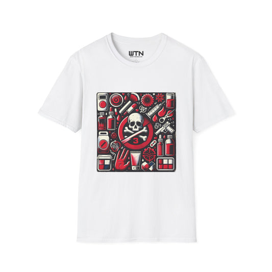Red Dye 3 Inspired Mens Graphic Tee | Womens Graphic Tee | Awesome T Shirts