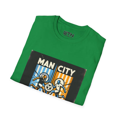 Man City vs Fulham Inspired Mens Graphic Tee | Womens Graphic Tee | Awesome T Shirts