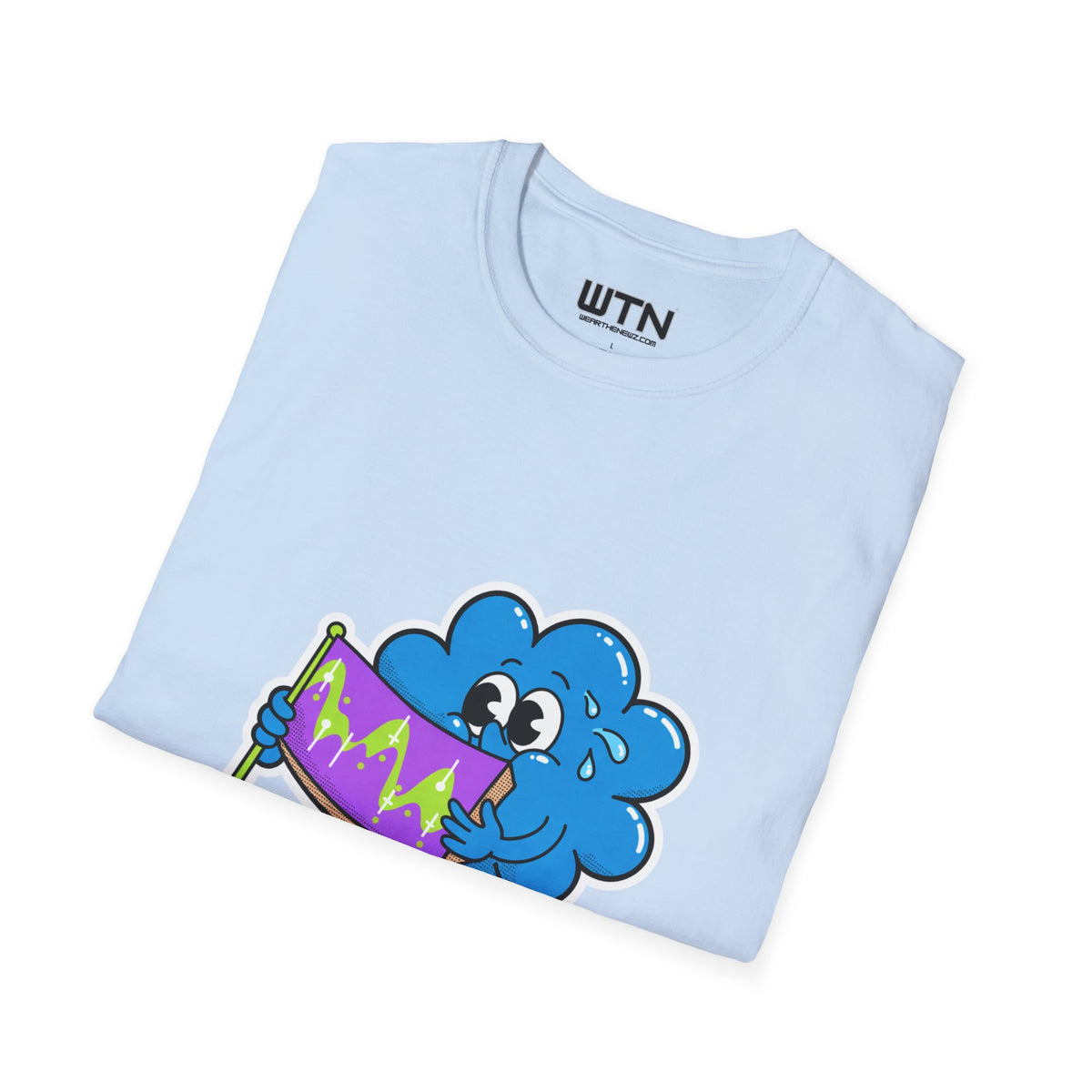 Buy the Dip Cloud - Cute AI Market Mascot Graphic Tee
